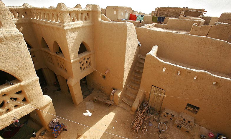 Mud Houses in Mali