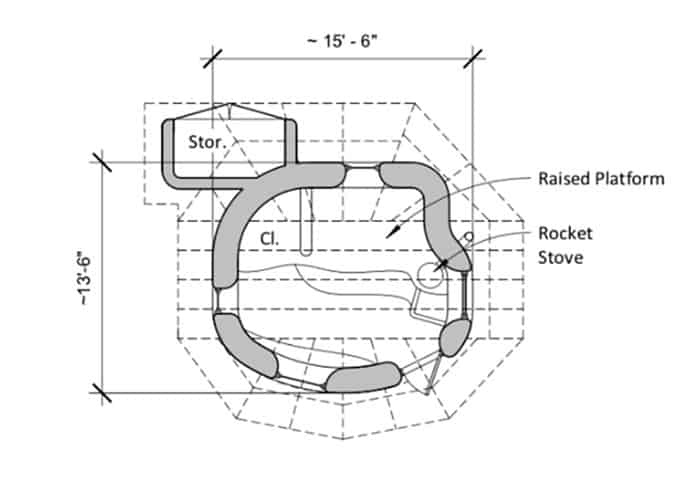 Cob House Design - Quail Springs